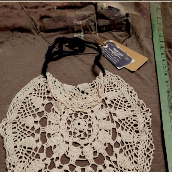 JABOT🩷MOSSIE ANNA ARTISAN DESIGN🩷 VINTAGE TEXTILES HANDMADE🩷 TRADEMARK NWT - Picture 5 of 5